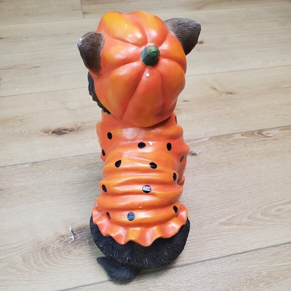 Cracker Barrel Too Cute to Spook Halloween Yorkshire Terrier Outdoor Decor Dog - Picture 7 of 14